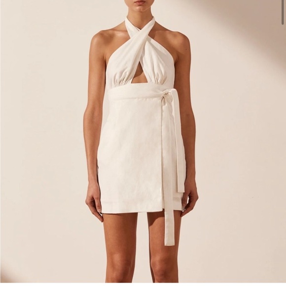 Shona Joy Morgan Wrap Mini Size 8 US - Picture 4 of 12